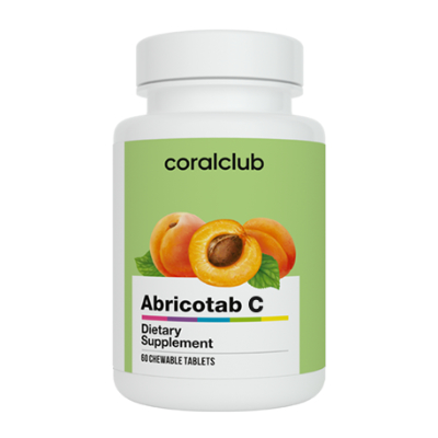 Абрикотаб C. Abricotab C. Полезные вещества абрикоса и витамин С для укрепления иммунитета и нормализации пищеварения