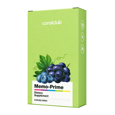 Купить Мемо-Прайм (30 растительных капсул) в Коралловом клубе в Португалии